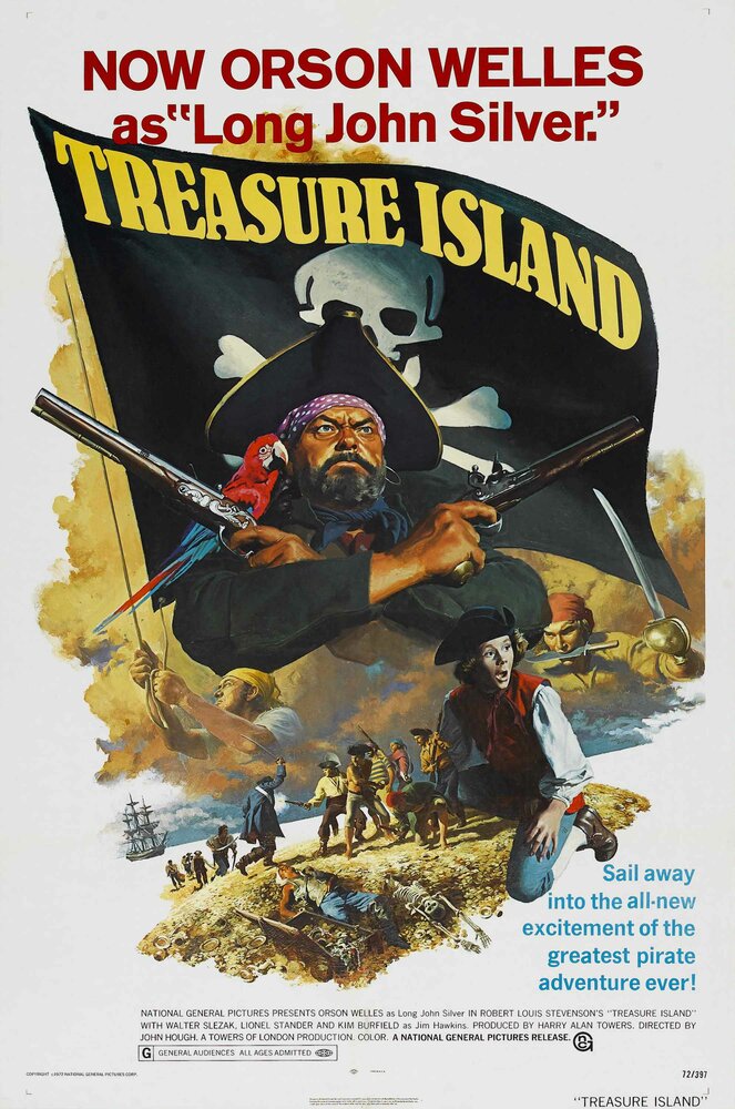 Остров сокровищ (1972) постер