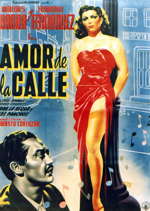 Amor de la calle (1950) постер