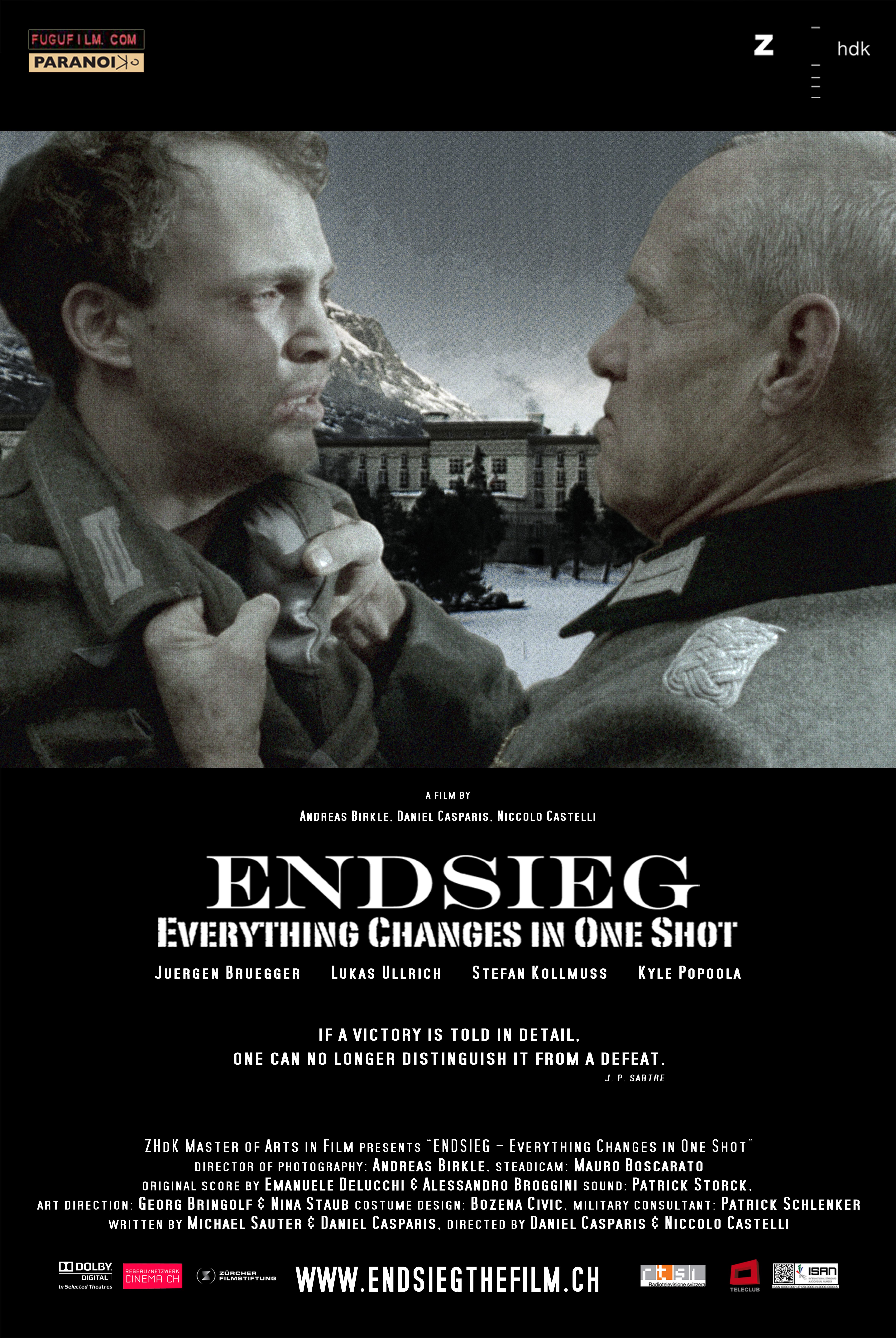 Endsieg - Everything Changes in One Shot (2008) постер