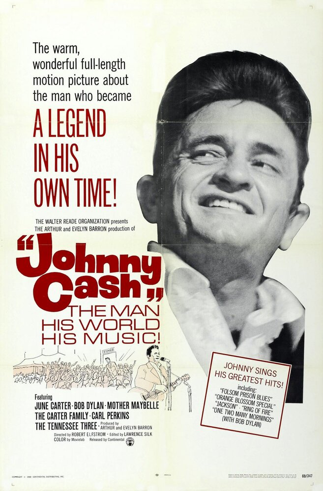 Johnny Cash! The Man, His World, His Music (1969) постер
