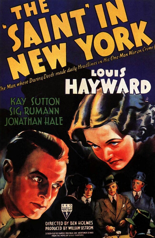 Святой в Нью-Йорке (1938) постер
