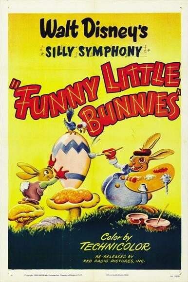 Веселые зайчата (1934) постер