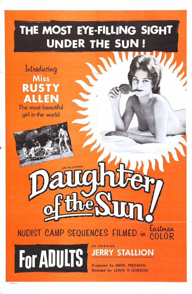 Дочь Солнца (1962) постер