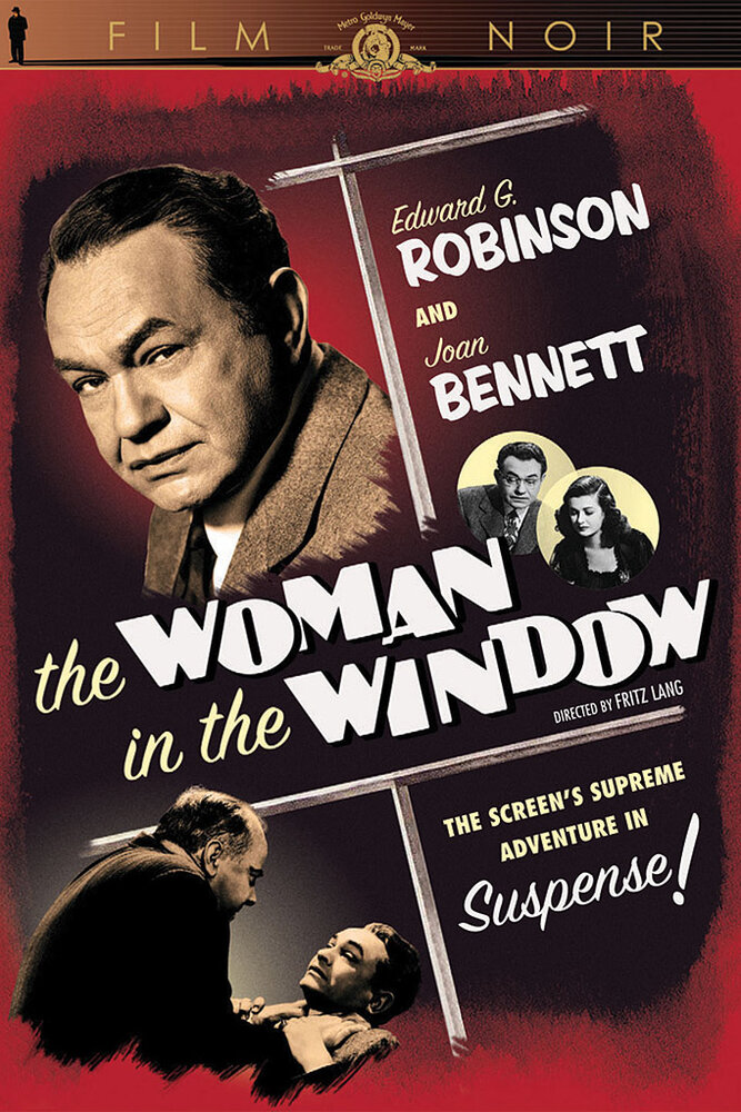 Женщина в окне (1944) постер