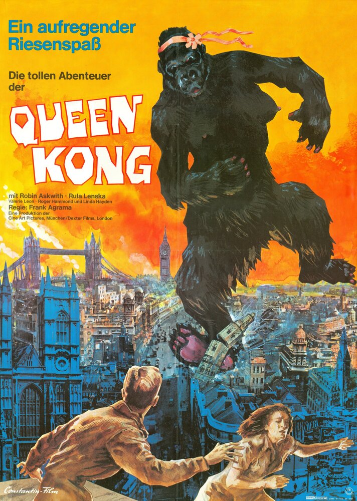 Queen Kong (1976) постер
