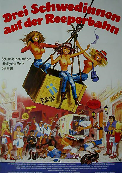 Три шведки с Рипербана (1980) постер