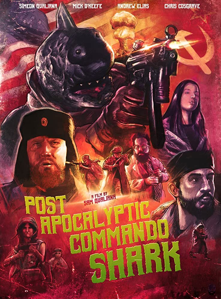 Акула-коммандос из постапокалипсиса (2018) постер