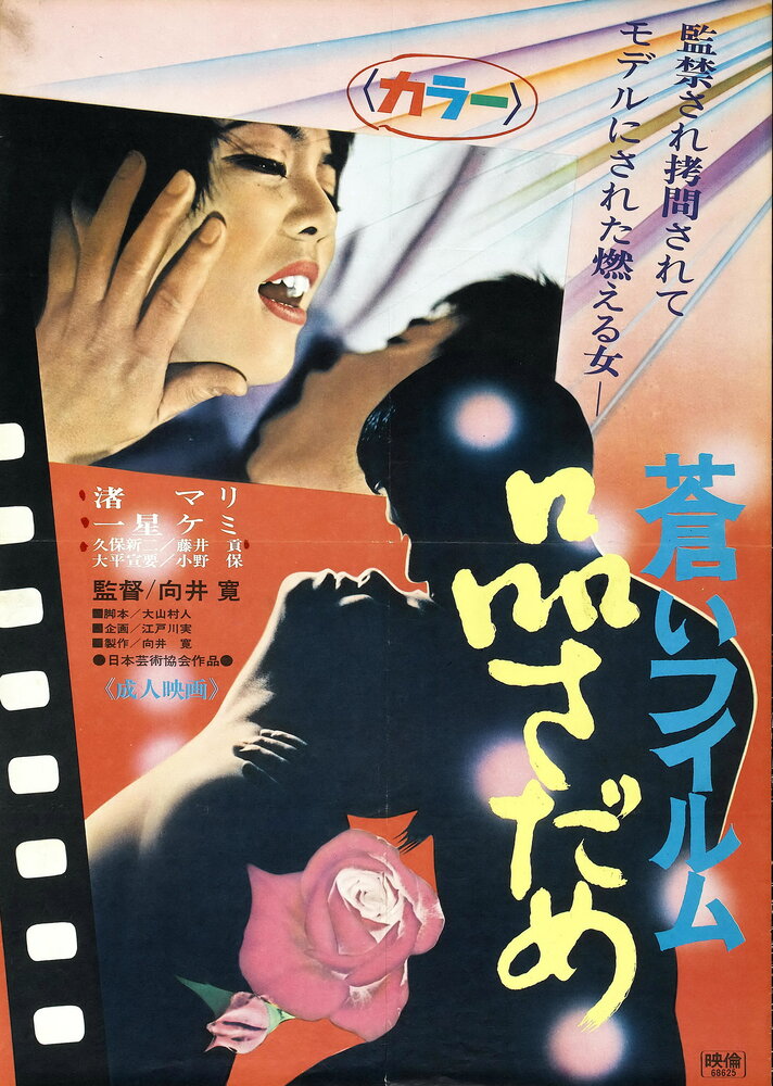 Женщина в голубом (1968) постер