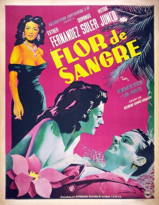 Flor de sangre (1951) постер