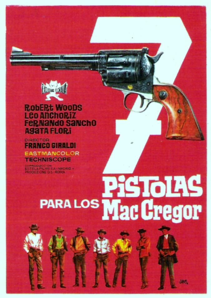 Семь пистолетов МакГрегоров (1966) постер