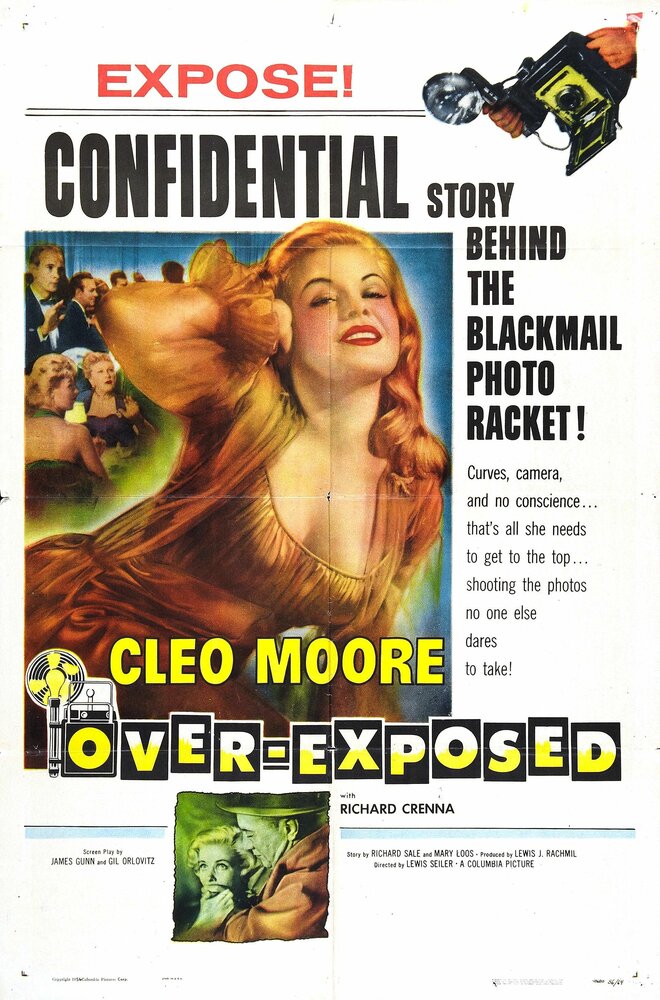 Over-Exposed (1956) постер