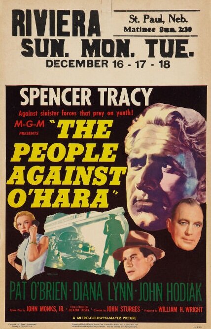 Народ против О`Хара (1951) постер