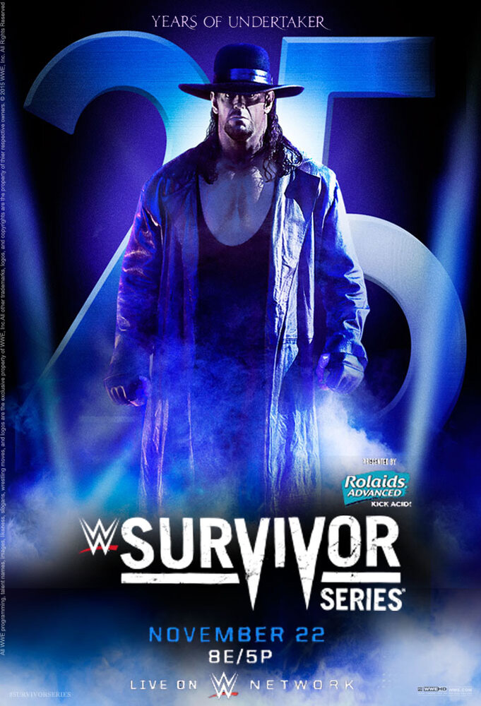 WWE Серии на выживание (2015) постер